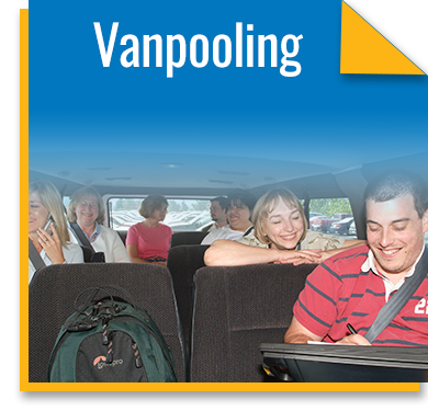 The benefits of Vanpooling!